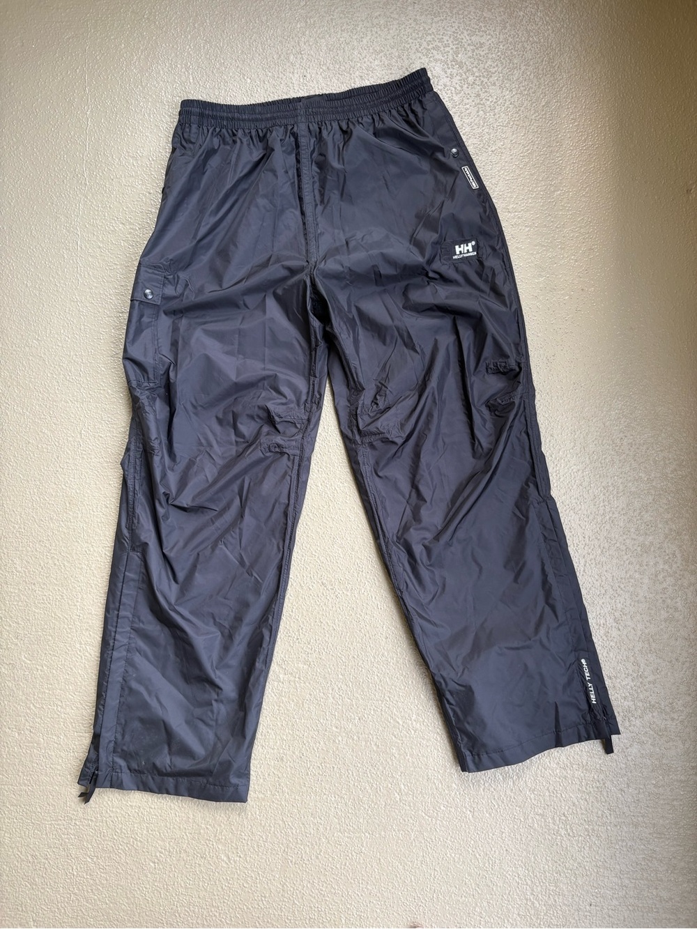 Helly Hansen Black Men's Cargo Rain Pants